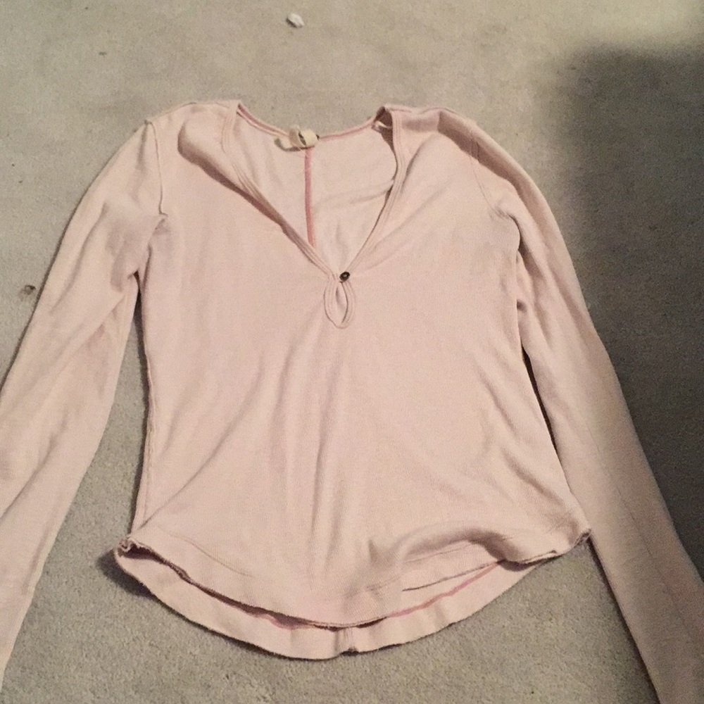 Keyhole long sleeve